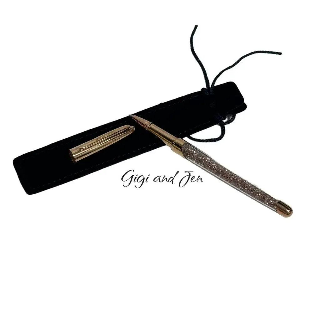 Swarovski Crystalline Nova Rollerball Pen - Rose Gold Rose Gold
